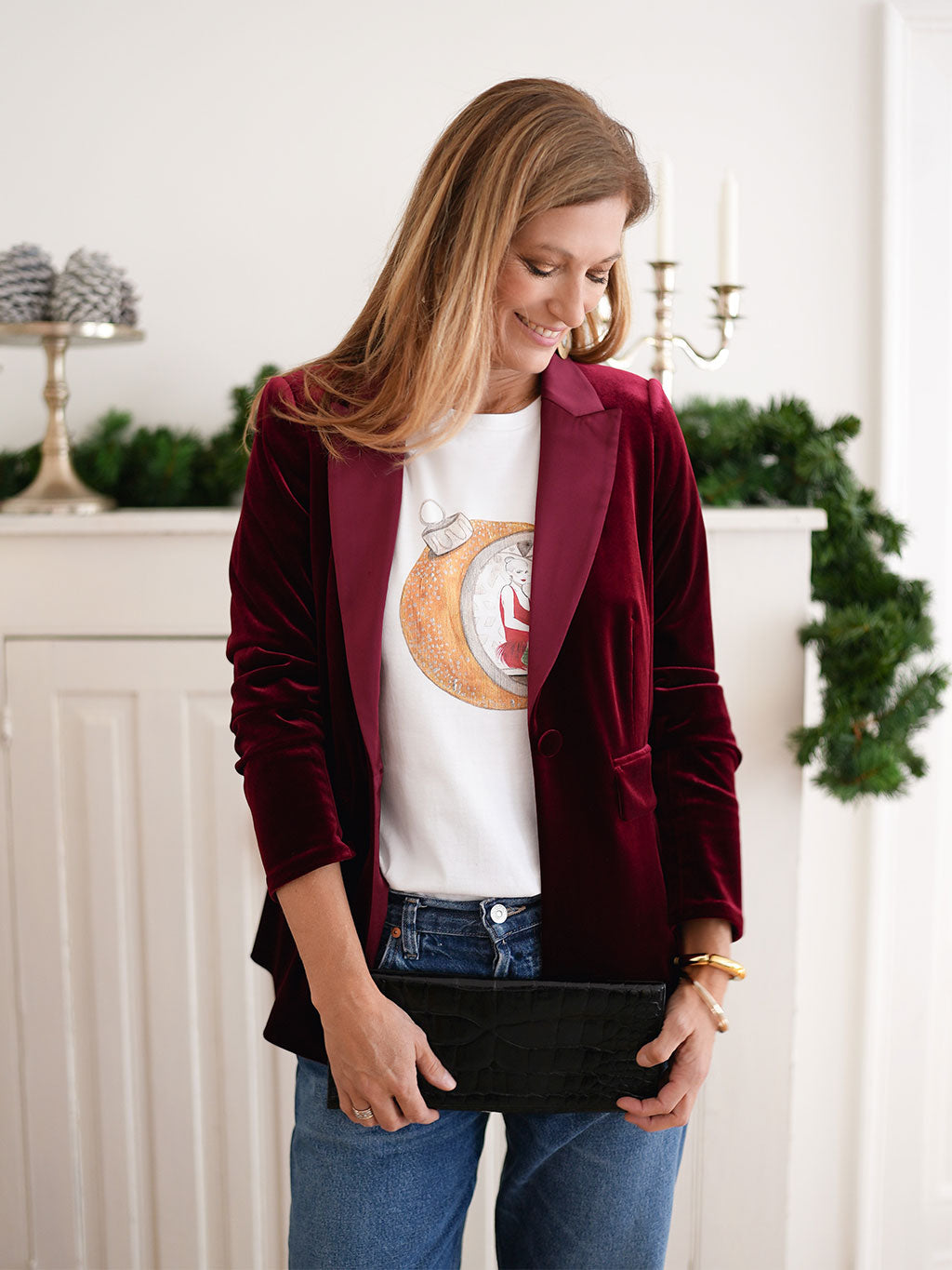 T-Shirt Merry Red