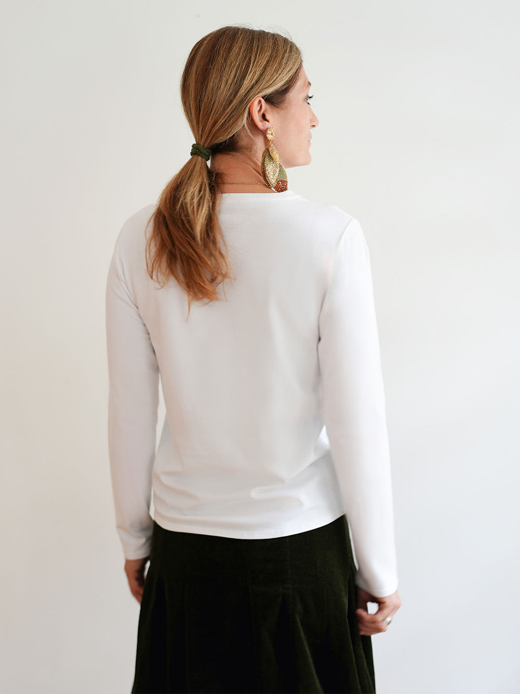 Langarmshirt Merry Green