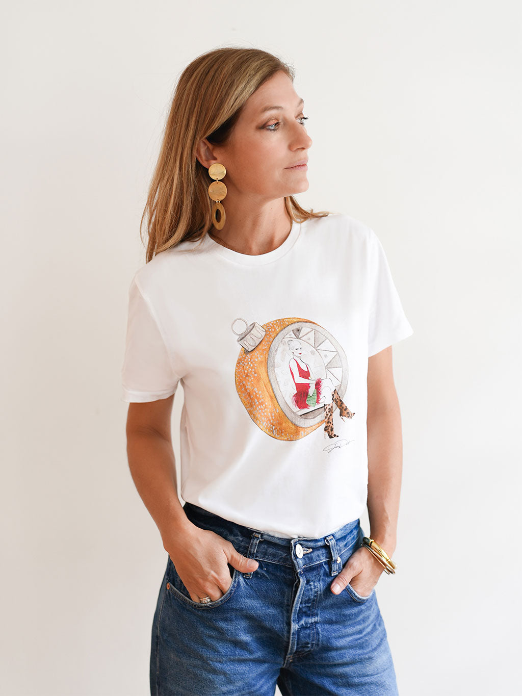 T-Shirt Merry Red