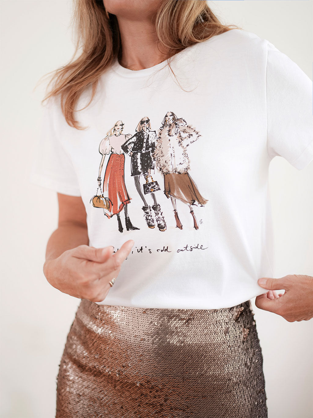 T-Shirt Cold Outside Baby