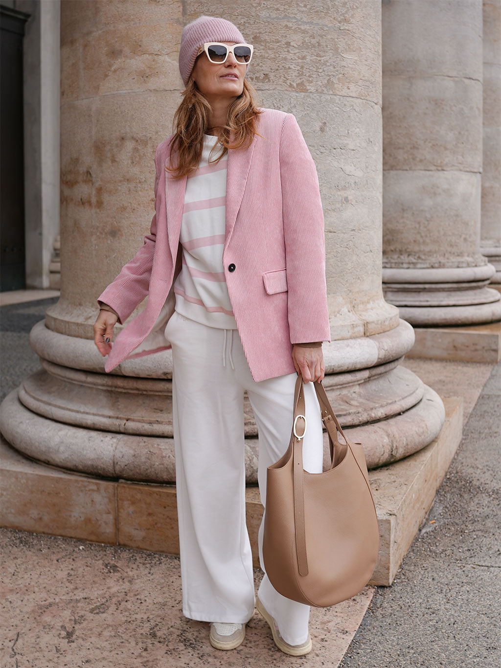 Romy Soft Pants Offwhite