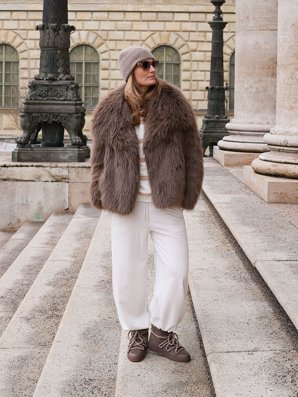 Romy Soft Pants Offwhite