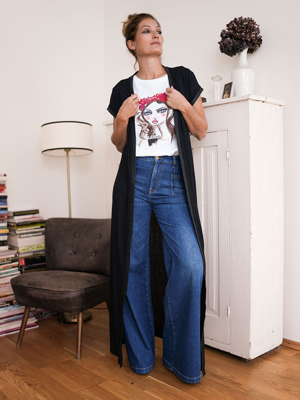 High-Rise Flare Jeans EMILIA