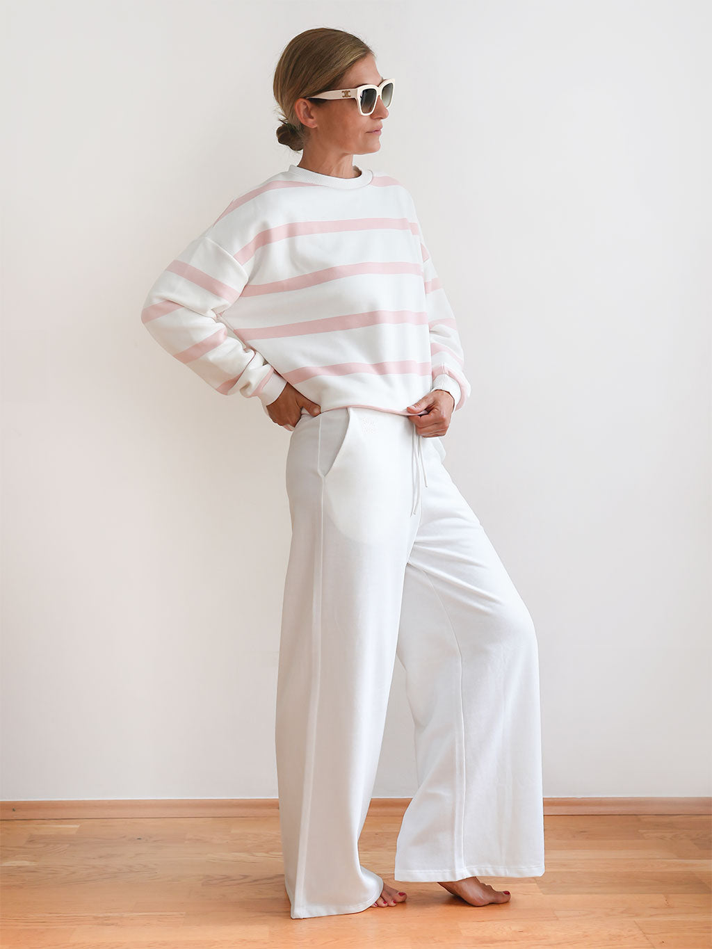 Romy Soft Pants Offwhite