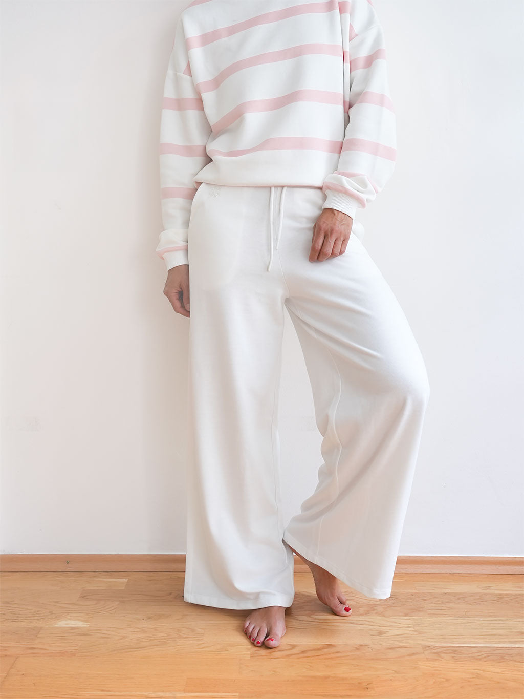 Romy Soft Pants Offwhite