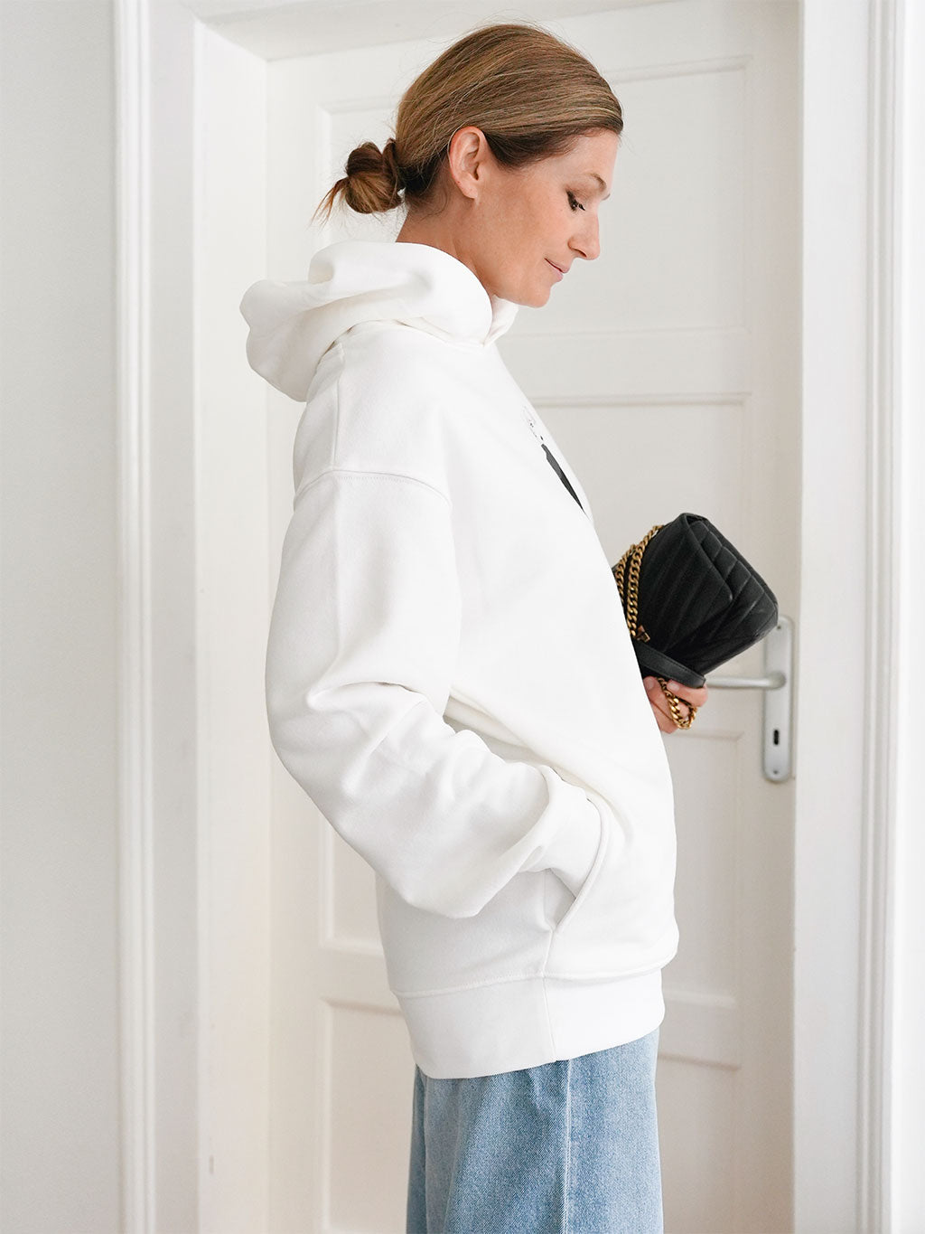 Hoodie Elegance Ecru