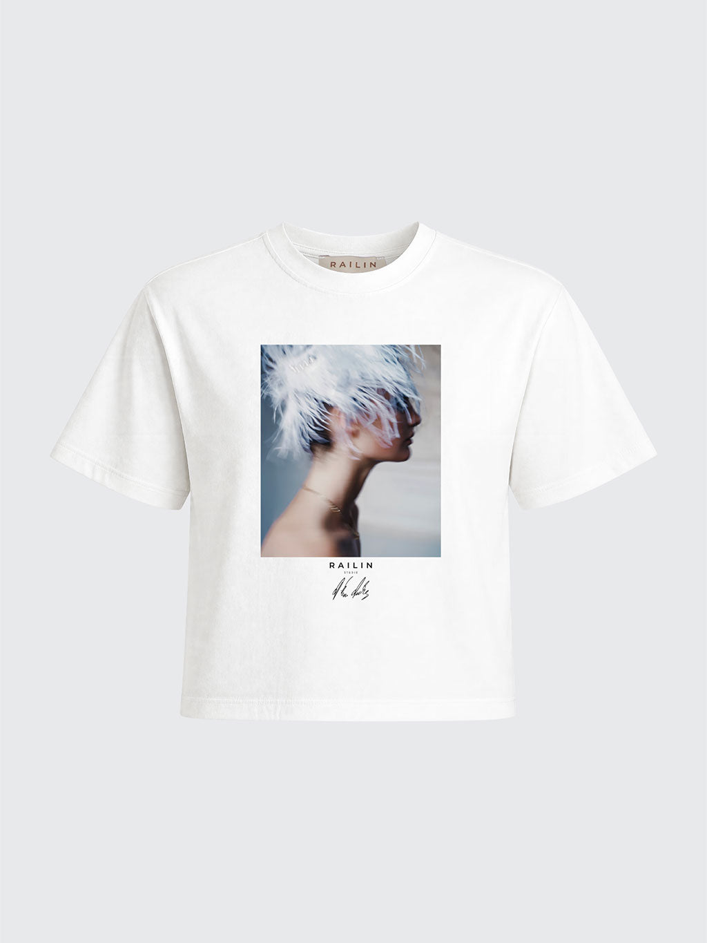 T-Shirt Feather Boxy
