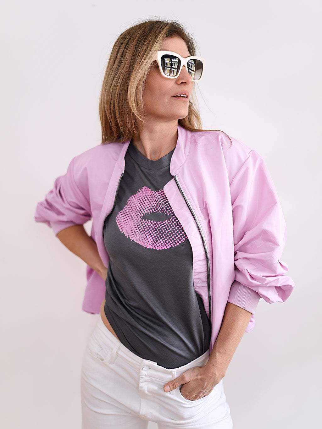 T-Shirt PINK KISS